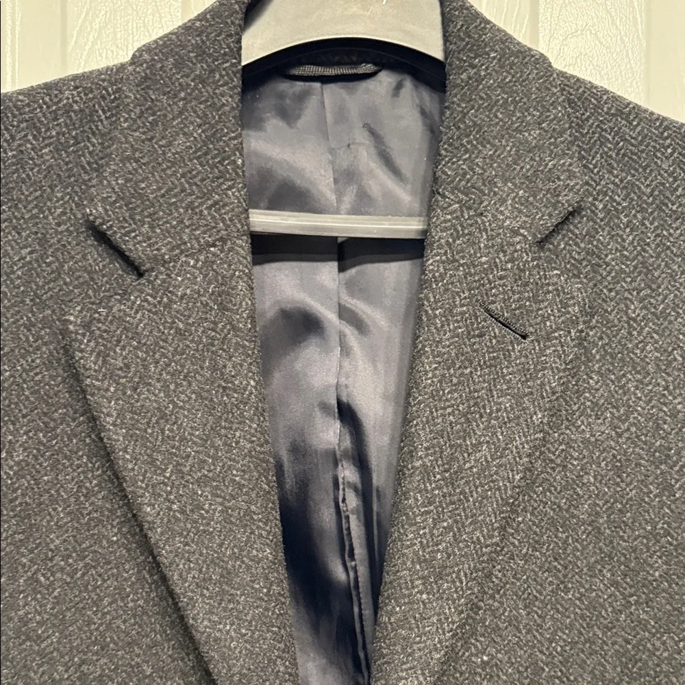 Nautica Charcoal Gray Wool Coat - Picture 3 of 5